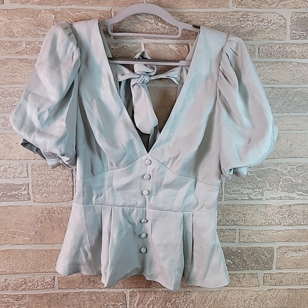 Lulus Puff Sleeve Top